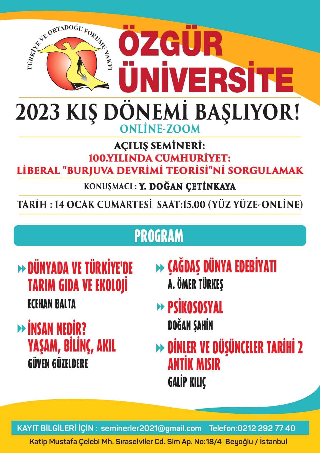 2023 Kış Dönemi Başlıyor!