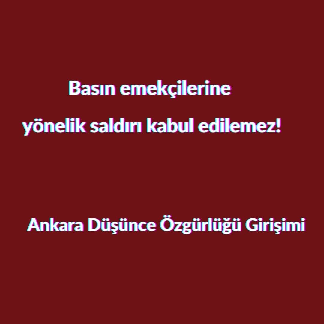 Basın emekçilerine yönelik saldırı kabul edilemez